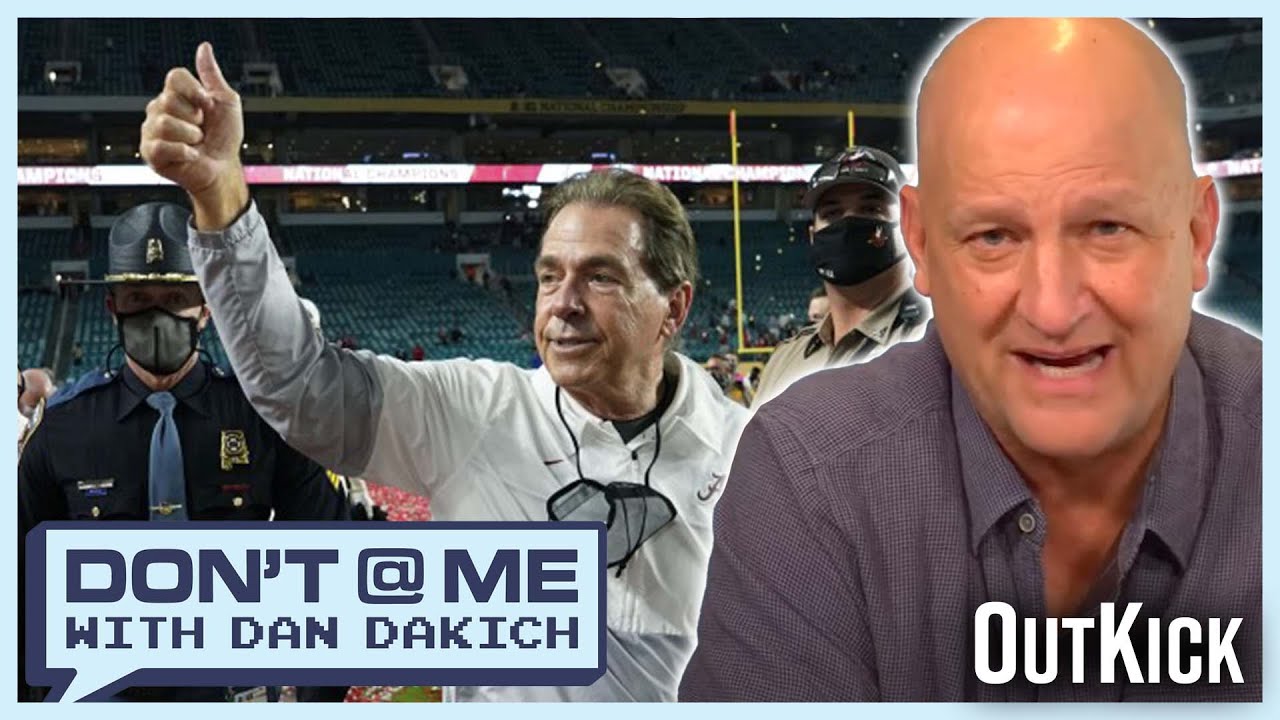 Jonathan Hutton Talks Saban On Alabama's Win, Jim Harbough, NFL Rivalry | Don't @ Me with Dan Dakich