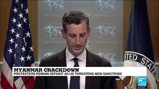 US warns Myanmar of additional measures after killings, attacks