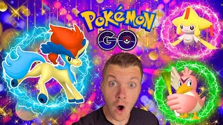 🔥NEW Kanto Event! Claiming SHINY Jirachi &amp; Keldeo! - Pokémon GO Live!🔥