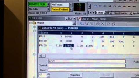 Allen-Bradley MicroLogix 1100 PID loop controller setup -- part 2 (analog input calibration)