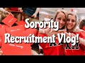 Sorority Recruitment Vlog, Outfits, and BID DAY! University of Arkansas