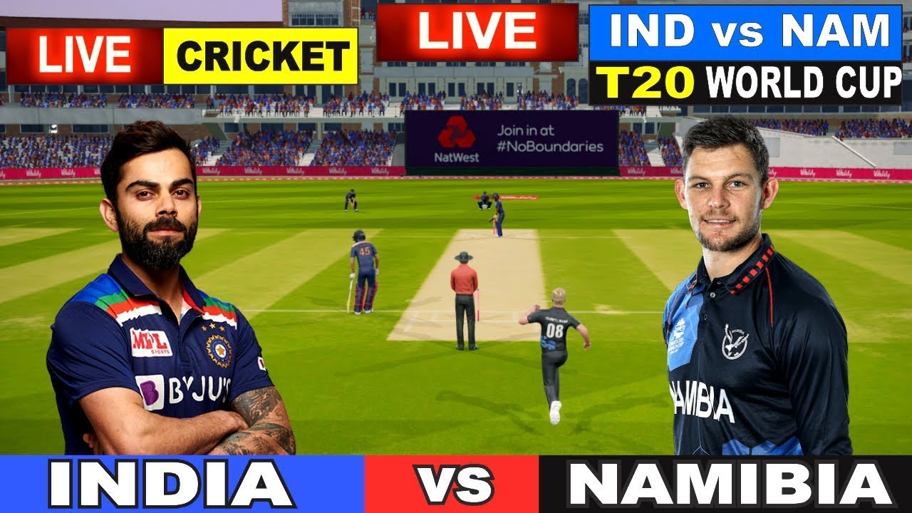 🔴India VS Namibia live score update T20 world cup 2021// 07 Nov 2021