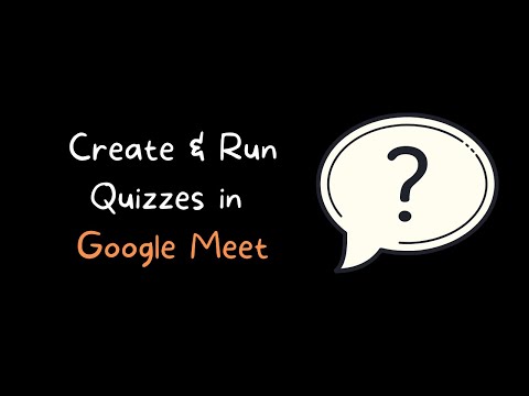 Video A Good Way to Create Poll and Quiz Questions in Google... - youtube