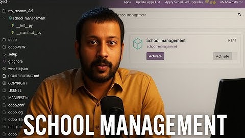 Odoo 19 School Management | Create Your First Custom Module (Step-by-Step for Beginners) Tutorial #1
