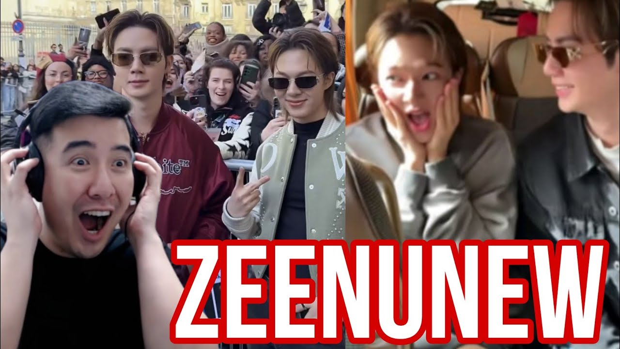 ZeeNuNew | Сладкие моменты | ZEE PRUK & NUNEW | РЕАКЦИЯ