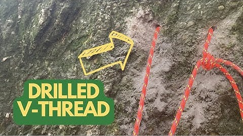 V-THREAD in rock - how hard is it to drill?