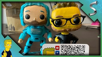 JIM 3D PRINTED ME! SYN-POP AND JIM-POP UNBOXING!