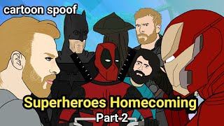 Superheroes Homecoming Part 2 Tamil | Cat Toonz