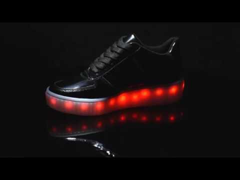 tenis de led feminino vizzano