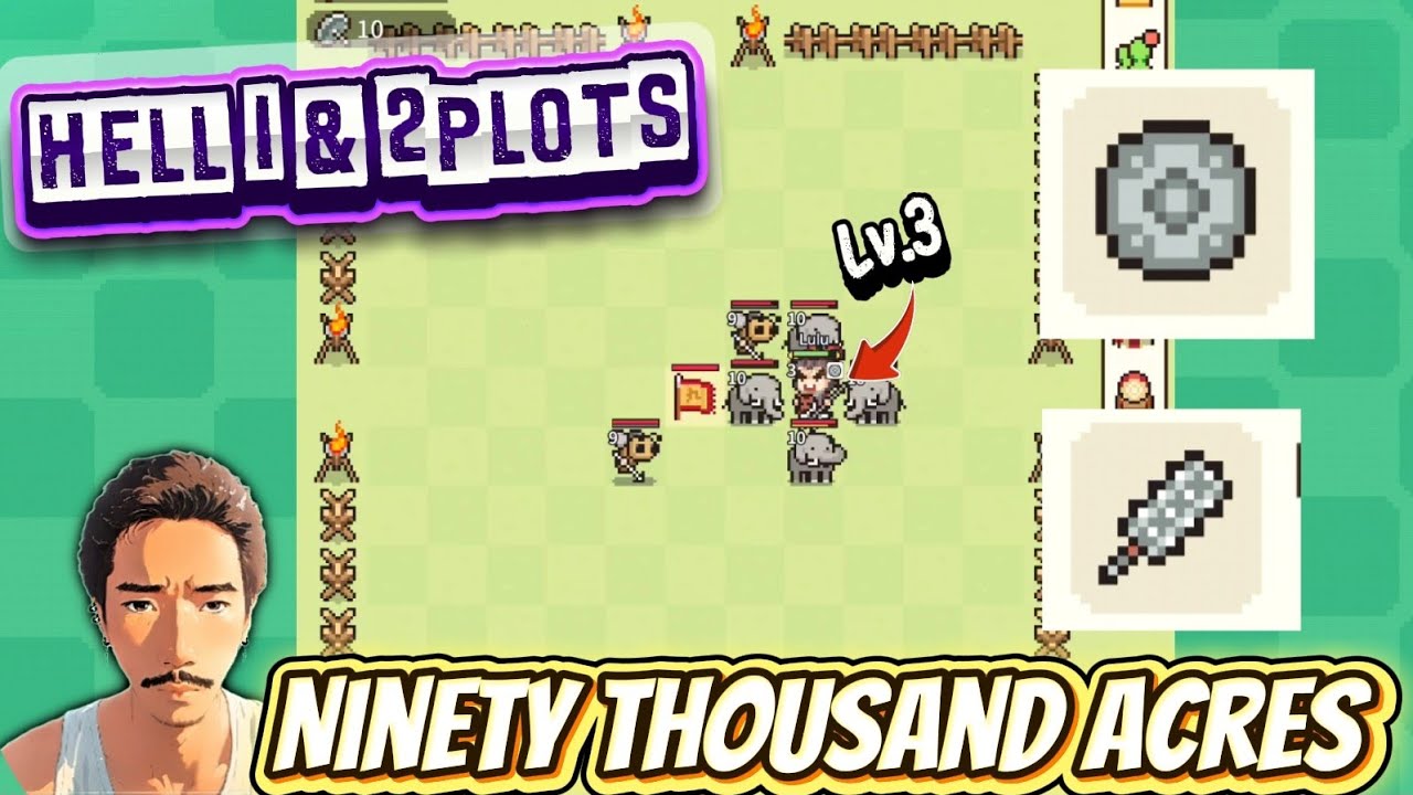 [Gameplay] How i farm 1 & 2 Hell Plots with no Hero | Ninety Thousand Acres