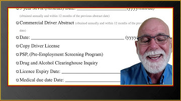 Truck Driver Files Deeper, The Secrets of Safety Dawg (DQ Files or Driver Qualification Files)