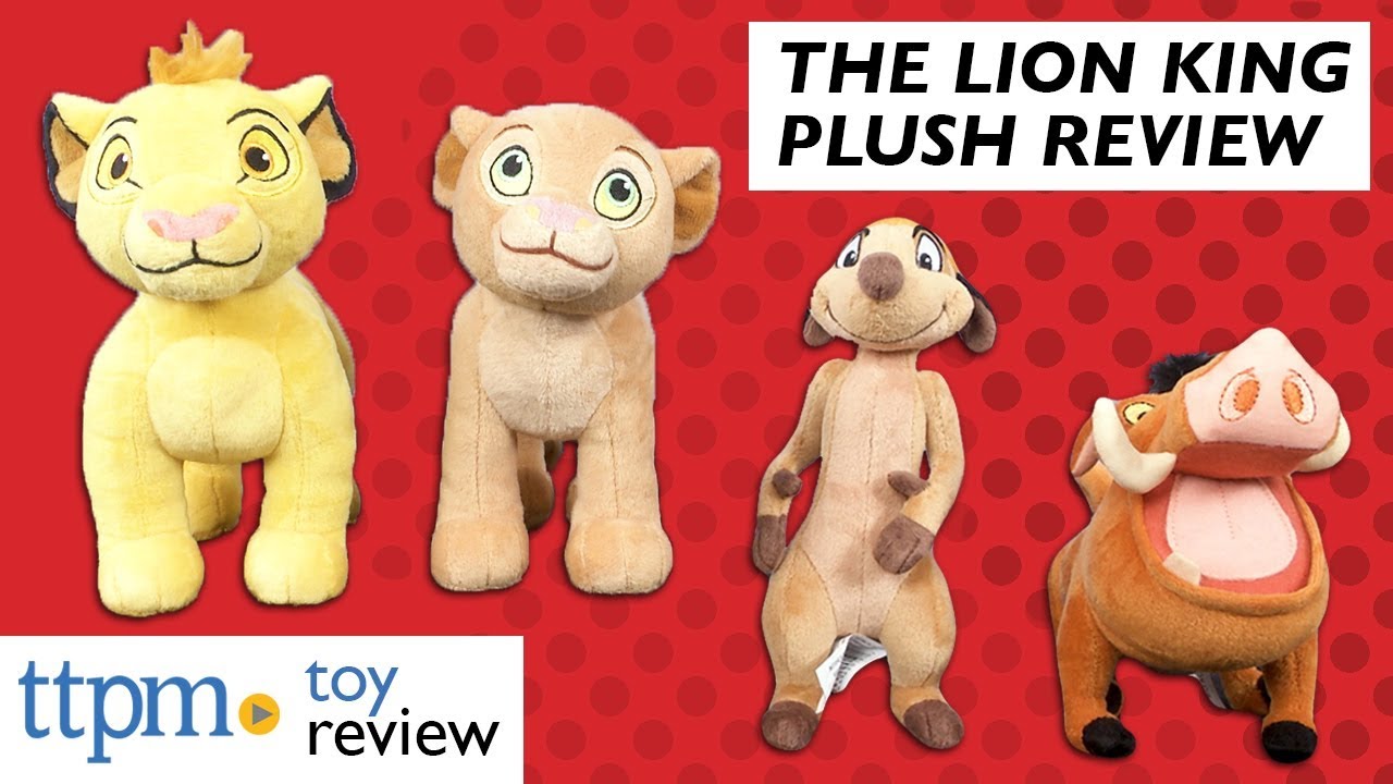 the lion king plush