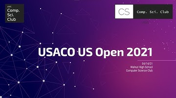 (23) WHS: USACO US Open 2021