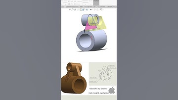SolidWork tutorial|| watch full video step by step link in description#solidworks #3d #shorts