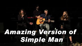 An amazing cover of &quot;Simple Man&quot; by Aaron Dahl -  Original song by Lynyrd Skynyrd