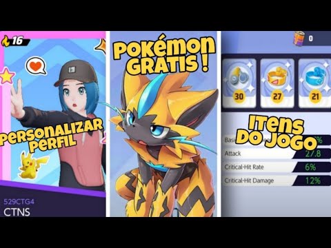 Dicas de pokémon UNITE ❘ POKEMON GRÁTIS ❘ MELHORAR FPS ❘ EDITAR