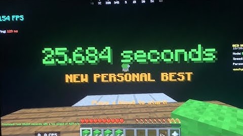 25.684 secs on hypixel 100b