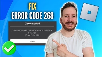 How To Fix Error Code 268 Roblox 2024 Pc