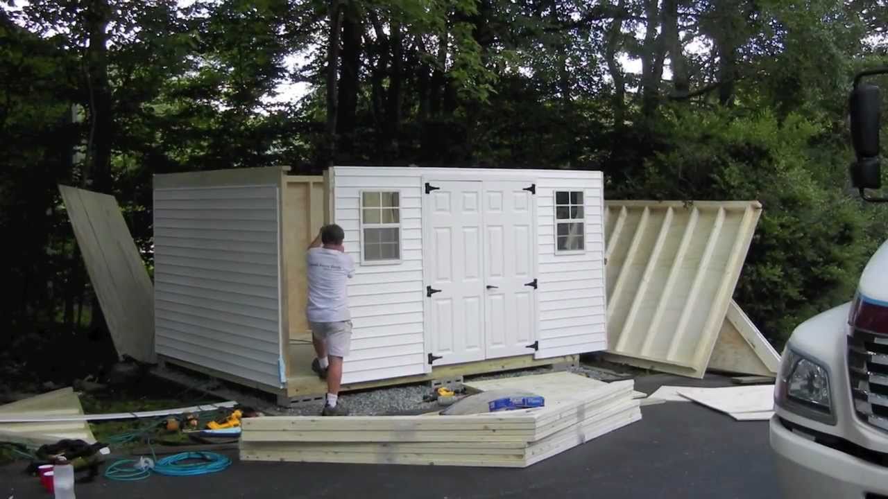 Reeds Ferry Shed Installation You Reeds Ferry Shed Installation