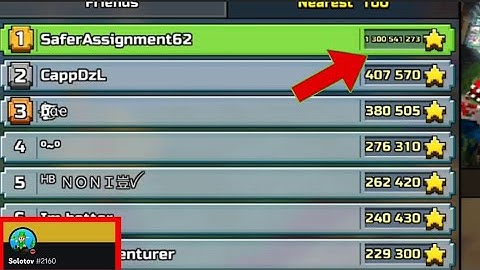 Pg3d: Highest Arena Score Record.
