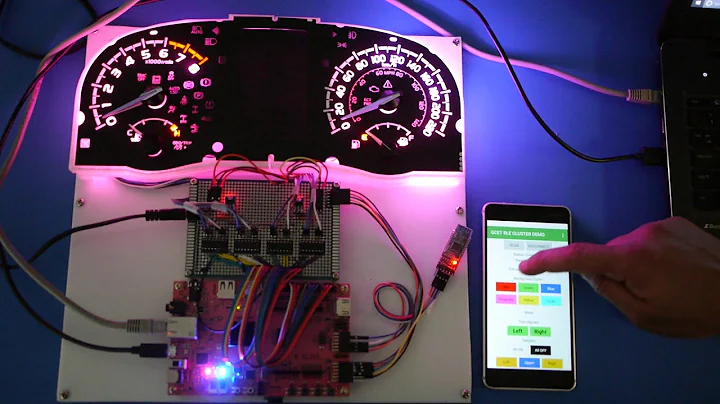 Pynq  based Automotive Dashboard