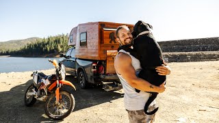 Pequeña micro casa rodante para camioneta 4x4 de veterano (15 mil dólares)