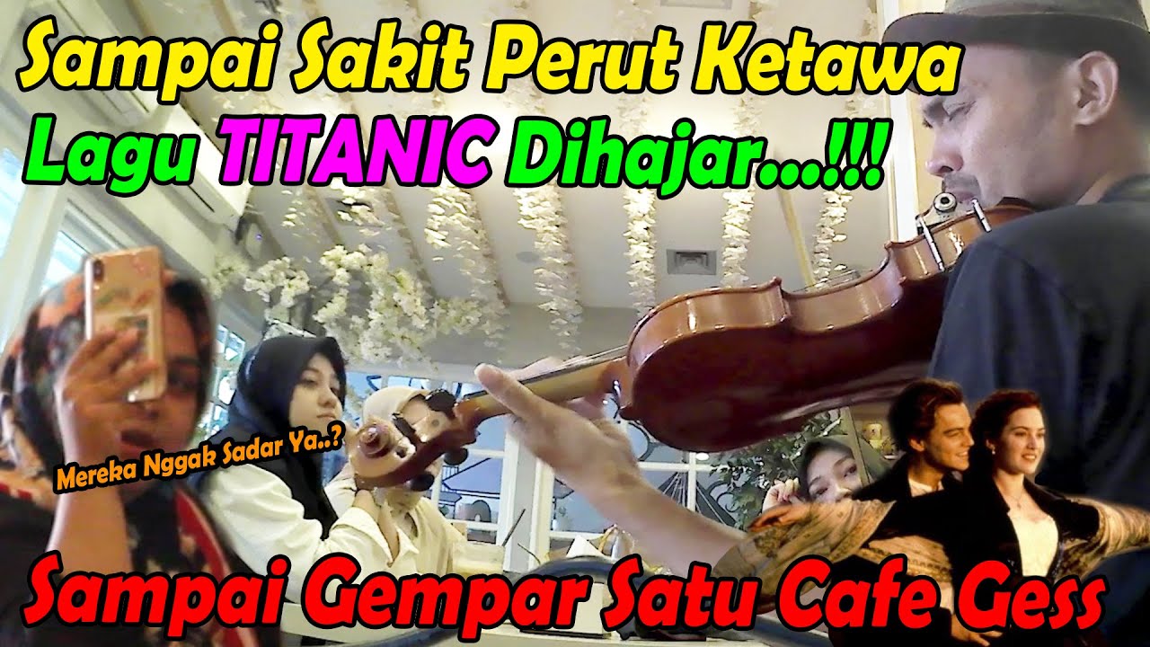 ⁣Sampai Sakit Perut Ketawa, Lagunya TITANIC di Hajar, Sampai Gempar Satu Cafe.