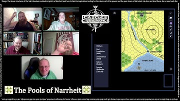 Castles & Crusades: Actual Play - Pools of Narrheit Episode #01 💚 #playcnc #ttrpg #aihrde