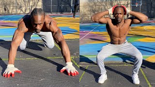 200 Mike Tyson Push Ups and 200 Squats in 15 Minutes Challenge - Money L | That's Good Money
