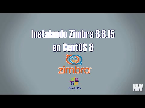 Instalando Zimbra 8.8.15 en CentOS 8