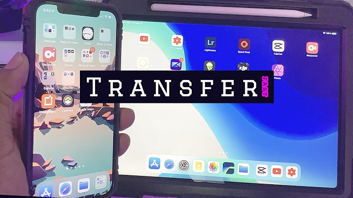 How do i automatically transfer photos from iphone to ipad