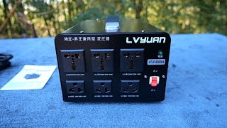 LVYUAN（リョクエン）降圧・昇圧兼用型 変圧器 VTJP-5000VAをポチってみた！