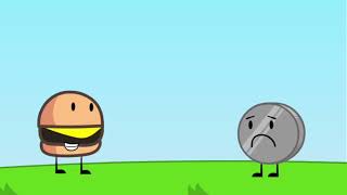 Hamburger with cheese meets nickel (stupid animation test i made in 15 mins)