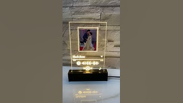 Thumbnail of Spotify Led Acrylic personalized led frame Rs-975 Size 6"x10....Making time 2 days number-7275724232