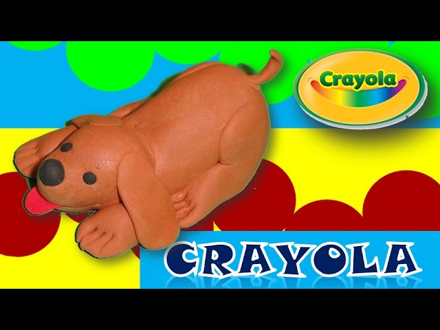 Making of a Dog from Crayola Model Magic 