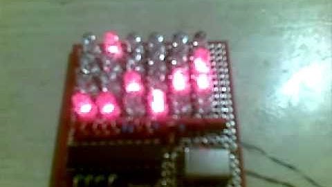 Linux-style binary clock