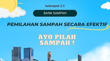 VIDEO EDUKATIF TENTANG BANK SAMPAH