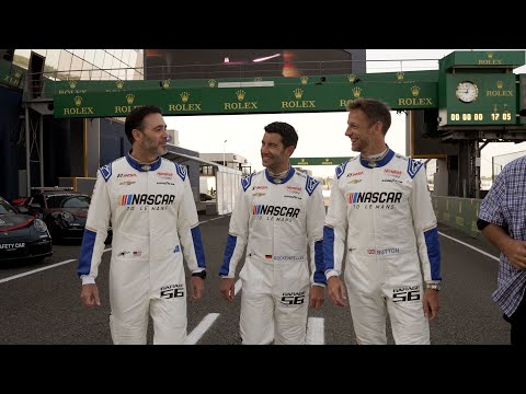 Garage 56 Walk &Talk with Jenson Button, Mike Rockenfeller, and Jimmie Johnson