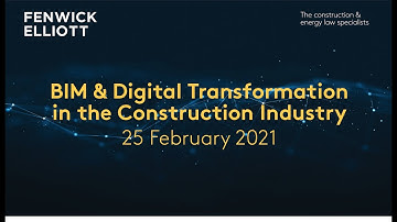 BIM & Digital Transformation in the Construction Industry: An Update