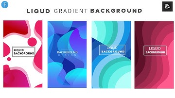 How to make liquid gradient background on mobile | pixellab app | liquid background