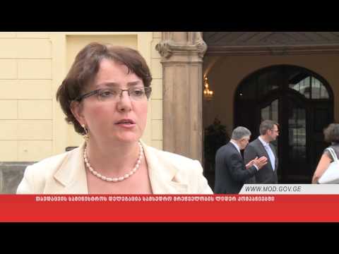 თავდაცვის სამინისტროს დელეგაცია სამხედრო მრეწველობის ლიდერ კომპანიებში