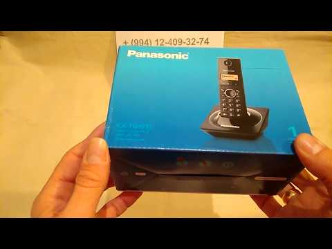 Телефон Panasonic KX-TG1711 black в Баку / Bakida