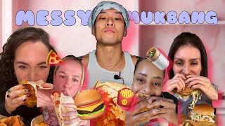 All Of The Best Messy Mukbangs!!🍔🍟🍗