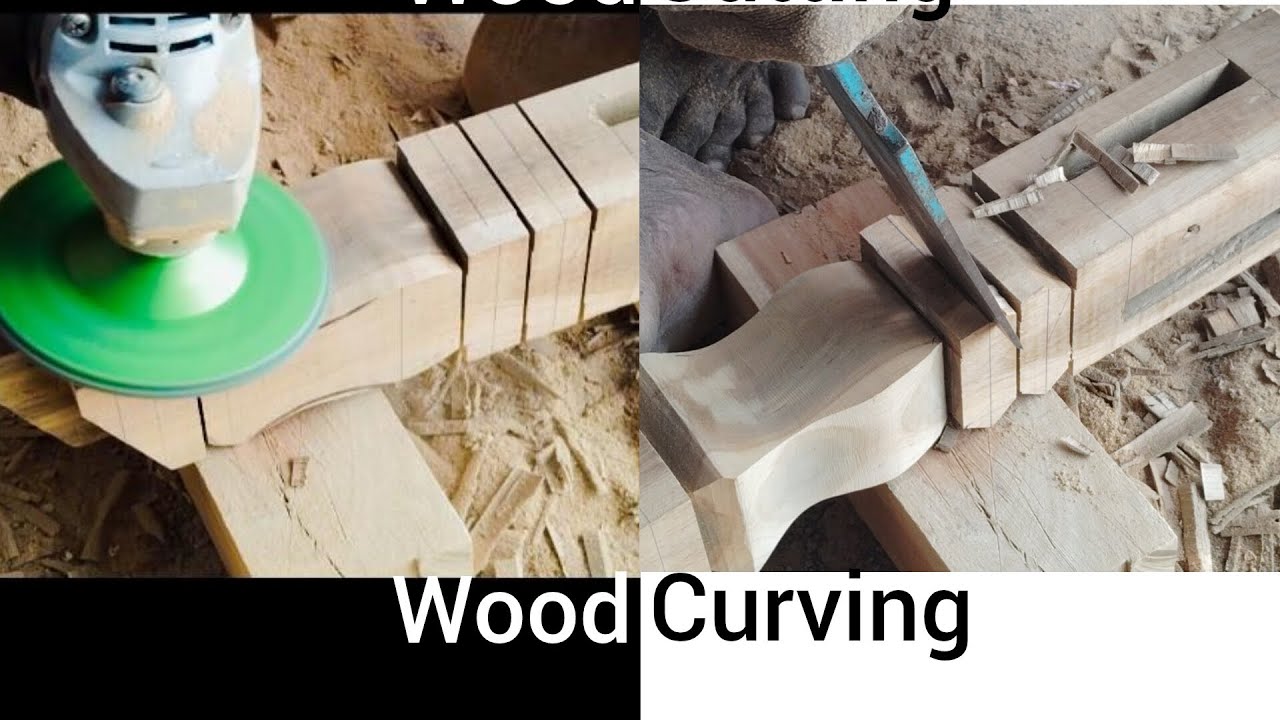 WOOD CURVING🔨🔨