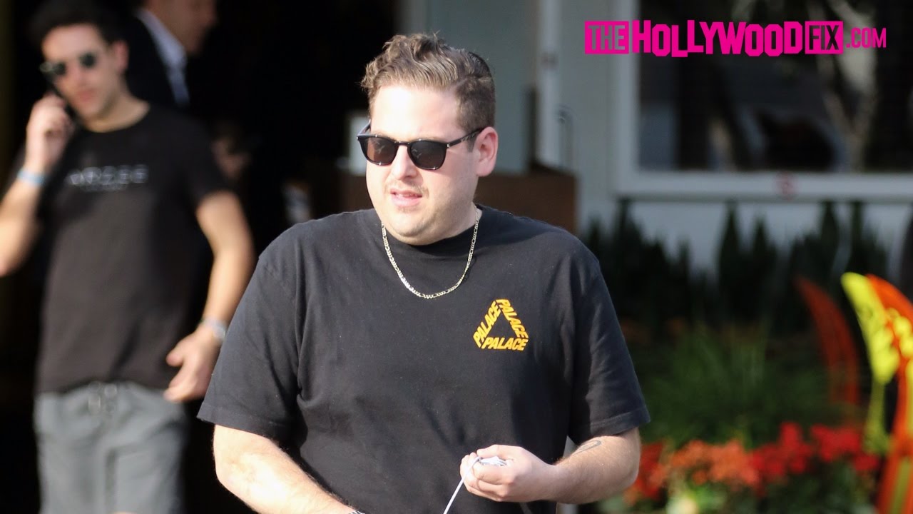 Jonah Hill Rocks A Palace T-Shirt To 