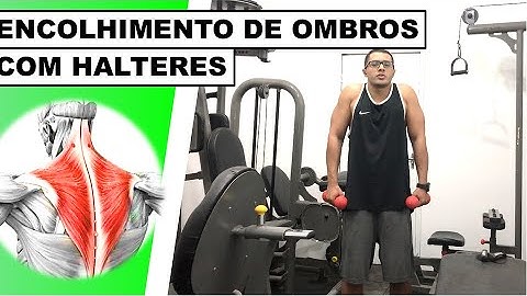 Encolhimento de ombros com halteres: veja como fortalecer e aliviar dores