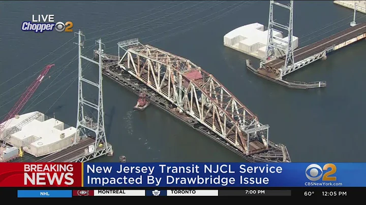 Drawbridge issue delays NJ Transit NJCL service