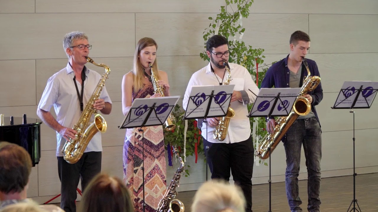 Wipperfürther Saxophon Quartett 2018 05 06 Teil 1