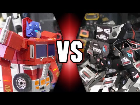 ROBOT DEATH BATTLE! - Optimus Prime VS Super Anthony!
