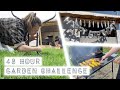 48 HOUR CHALLENGE || Making Our Garden Functional For a Party || Garden Update Part 4